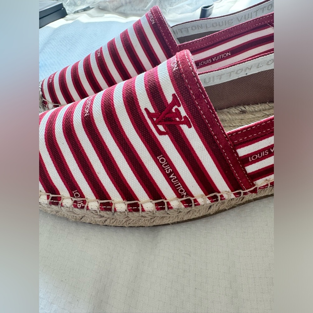 🙏LV Bidart Espadrille Shoes-Size8 - Picture 4 of 17